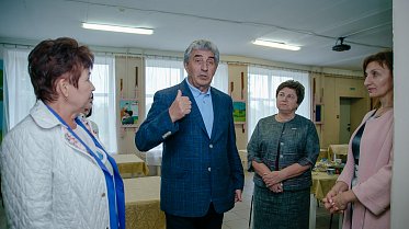 Рабочая поездка С.И.Грачева в западное Оренбуржье